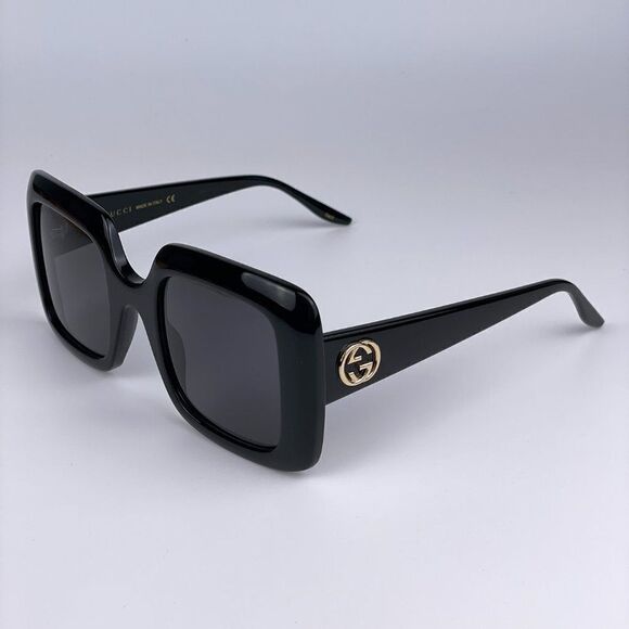 NEW Gucci Logo GG0896S 001 Black Square Oversized Women Sunglasses main image 6